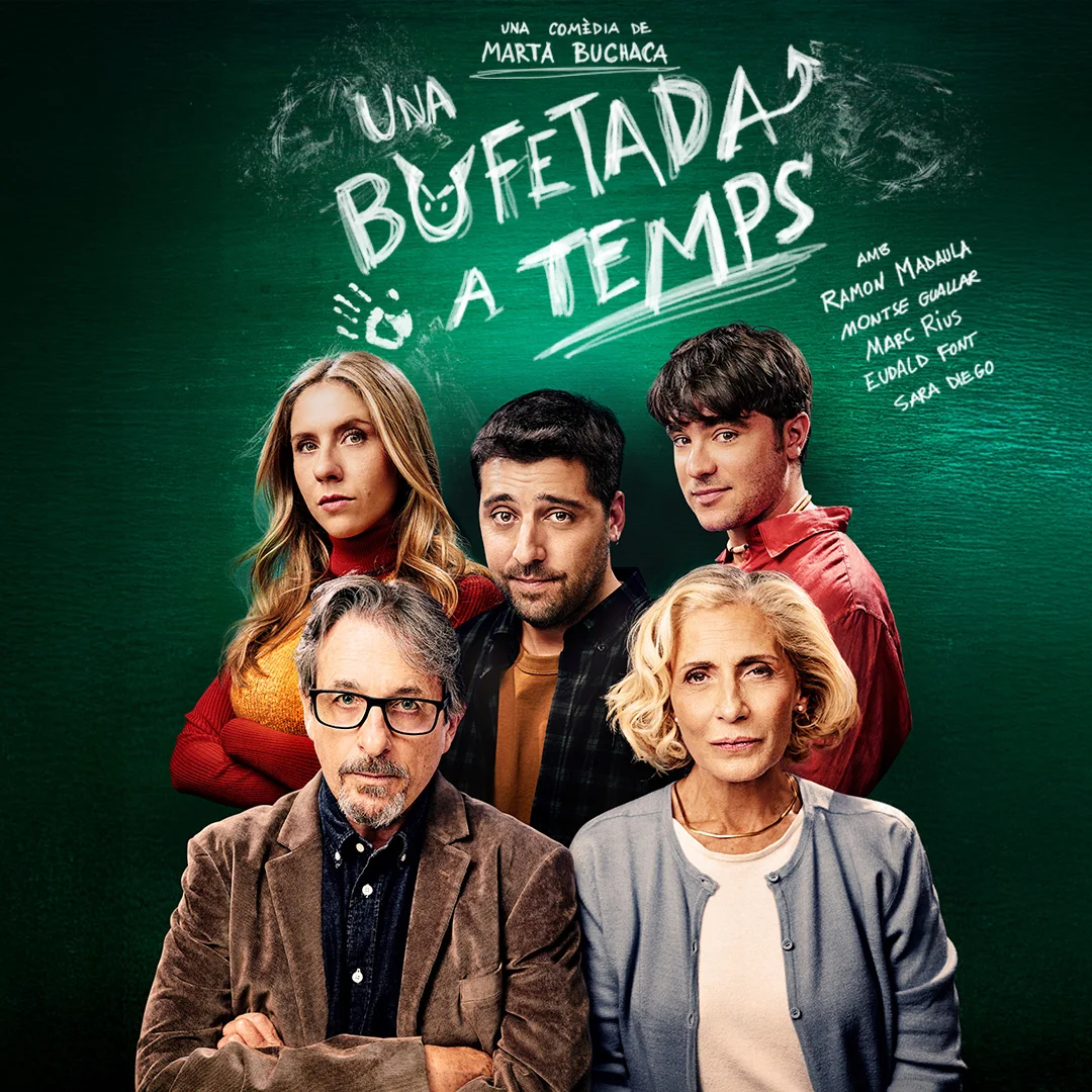 UNA BUFETADA A TEMPS PROMENTRADA AMB LOGOS